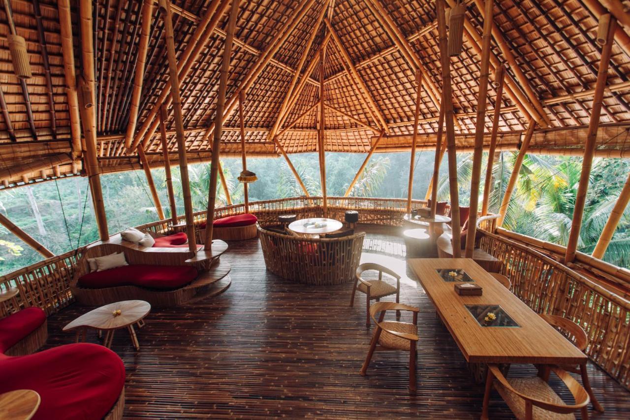 Temple House 3Bds Eco Bamboo House Pool River View Bringkit Εξωτερικό φωτογραφία