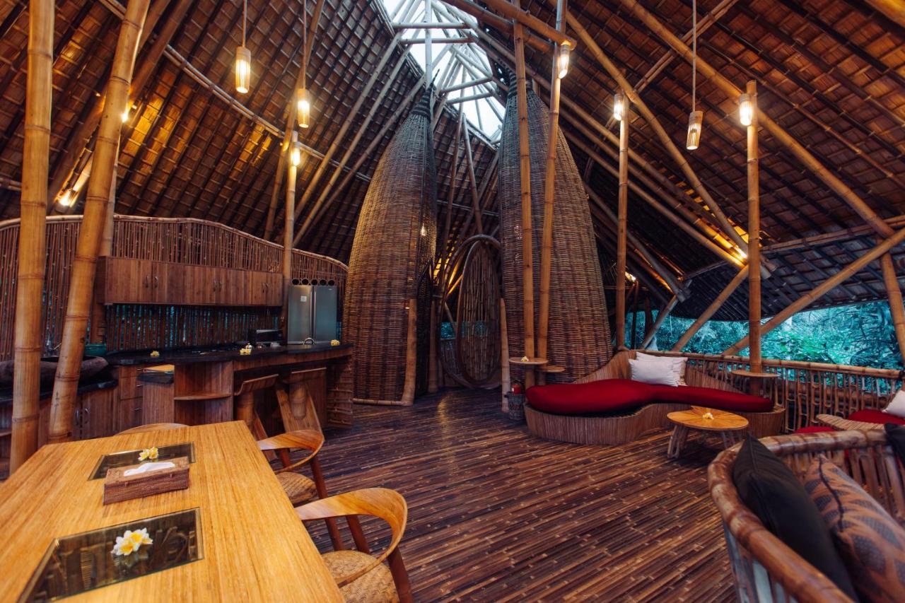 Temple House 3Bds Eco Bamboo House Pool River View Bringkit Εξωτερικό φωτογραφία