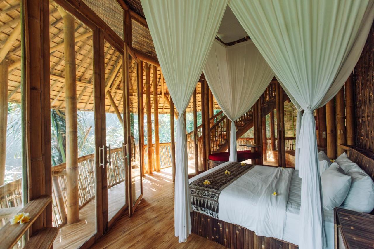 Temple House 3Bds Eco Bamboo House Pool River View Bringkit Εξωτερικό φωτογραφία