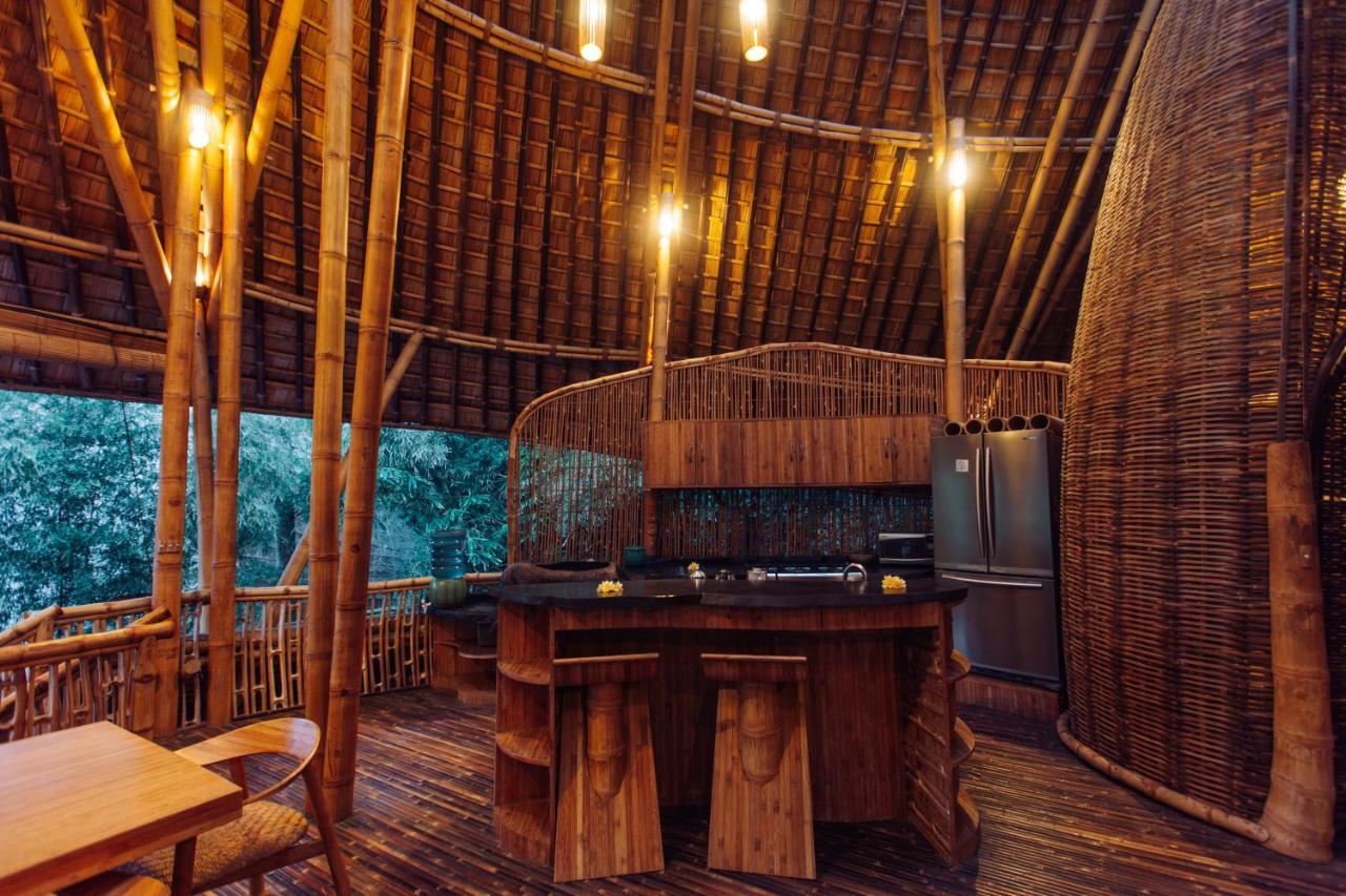 Temple House 3Bds Eco Bamboo House Pool River View Bringkit Εξωτερικό φωτογραφία