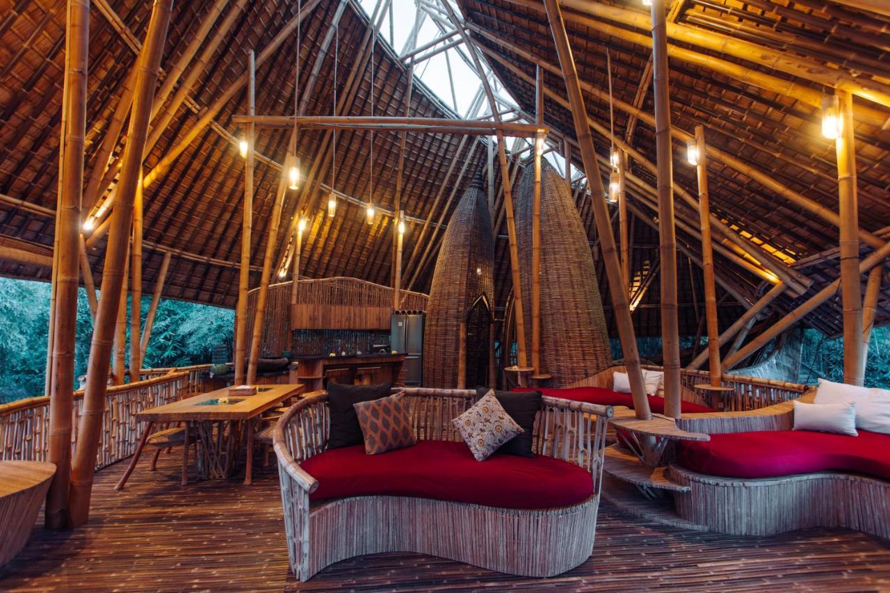 Temple House 3Bds Eco Bamboo House Pool River View Bringkit Εξωτερικό φωτογραφία