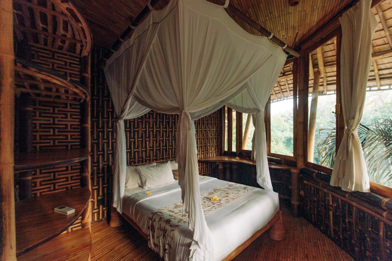 Temple House 3Bds Eco Bamboo House Pool River View Bringkit Εξωτερικό φωτογραφία